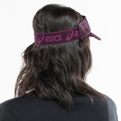 Viseira ASICS Elástico Logado Adulto - Foto 3