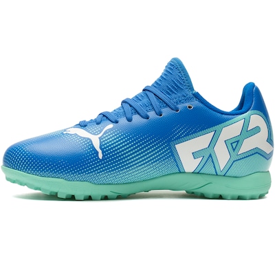 Chuteira Society Puma Future 7 Play TT PS Júnior - Foto 3