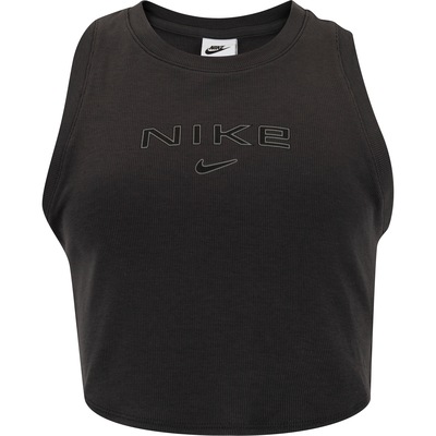 Blusa Cropped Nike Sportswear Rib CRP Tank OP - Foto 1