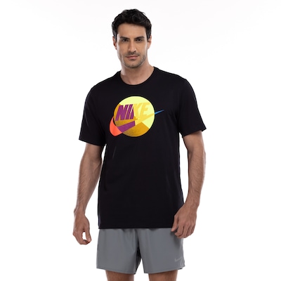 Camiseta Masculina Nike Manga Curta Sportswear Tee Futura Br - Foto 1