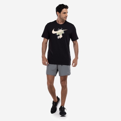 Camiseta Masculina Nike Manga Curta Dri-fit Tee Slub IY - Foto 4