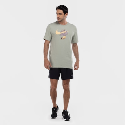 Camiseta Masculina Nike Manga Curta Dri-fit Tee Slub IY - Foto 3