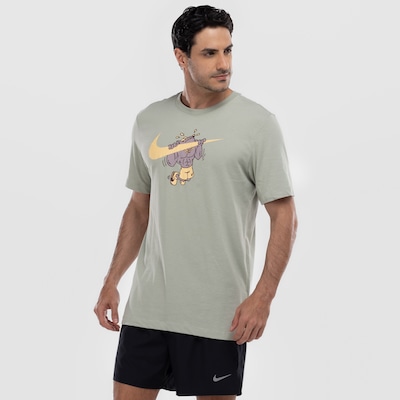Camiseta Masculina Nike Manga Curta Dri-fit Tee Slub IY - Foto 4