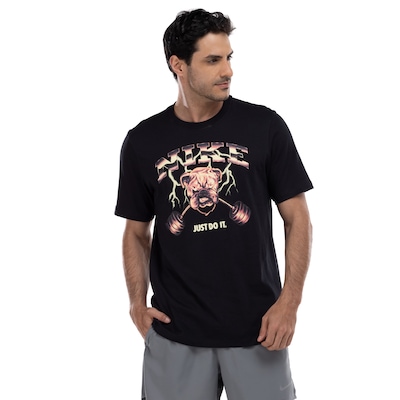 Camiseta Masculina Nike Manga Curta Tee Gym - Foto 1