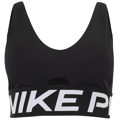 Top Fitness com Bojo Removível Nike Média Sustentação Indy Plung Bra Bold Adulto - Foto 6