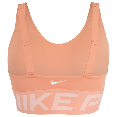 Top Fitness com Bojo Removível Nike Média Sustentação Indy Plung Bra Bold Adulto - Foto 2
