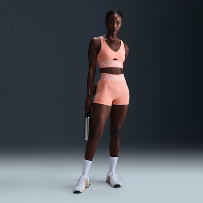 Top Fitness com Bojo Removível Nike Média Sustentação Indy Plung Bra Bold Adulto - Foto 5