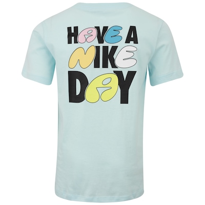 Camiseta Infantil Nike Manga Curta Sportswear Swooshy - Foto 2