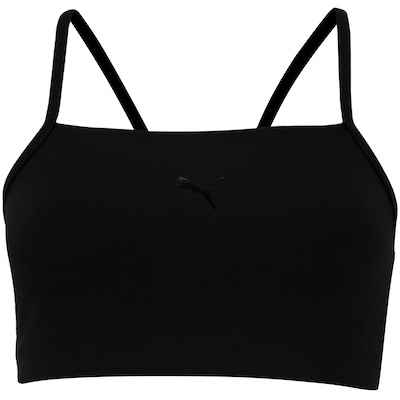 Top Fitness sem Bojo Puma Baixa Sustentação Favorite Low Impact BRA Adulto - Foto 5