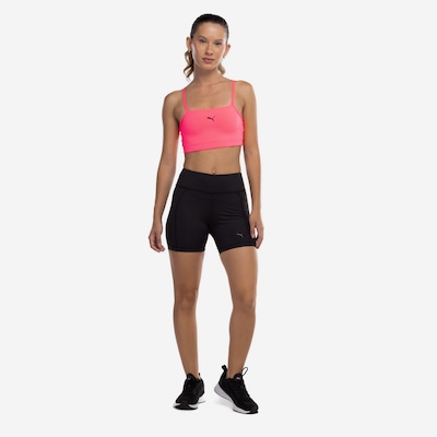 Top Fitness sem Bojo Puma Baixa Sustentação Favorite Low Impact BRA Adulto - Foto 2