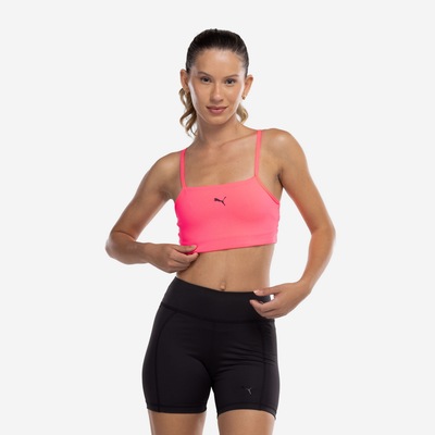 Top Fitness sem Bojo Puma Baixa Sustentação Favorite Low Impact BRA Adulto - Foto 3