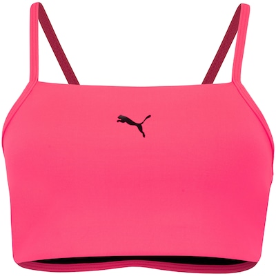 Top Fitness sem Bojo Puma Baixa Sustentação Favorite Low Impact BRA Adulto - Foto 6