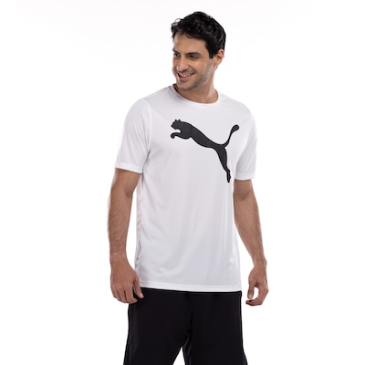 Camiseta Masculina Puma Active Big Logo Tee - Foto 1