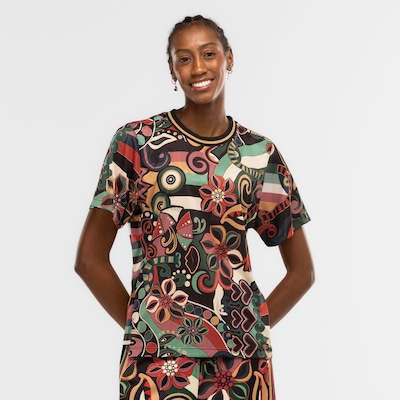 Camiseta Farm Floresta de Cor Dry Fit Feminina - Foto 4
