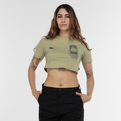 Blusa Cropped Vans Night Bloom Crew II - Foto 2