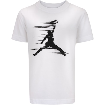 Camiseta Infantil Nike Manga Curta Jordan MPV Motion Jumpman - Foto 1