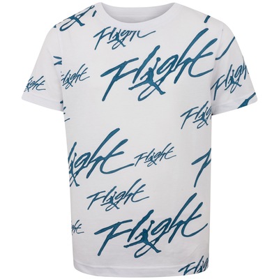 Camiseta Infantil Nike Jordan Manga Curta Paintend Flight - Foto 1