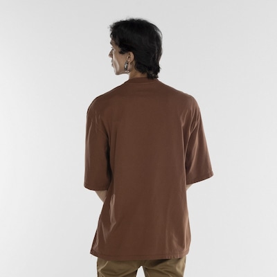 Camiseta Approve Manga Curta Oversized Cabron - Foto 4