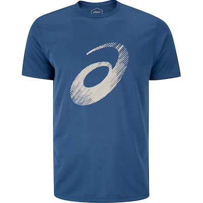 Camiseta Masculina ASICS Manga Curta Estampa Treino - Foto 1