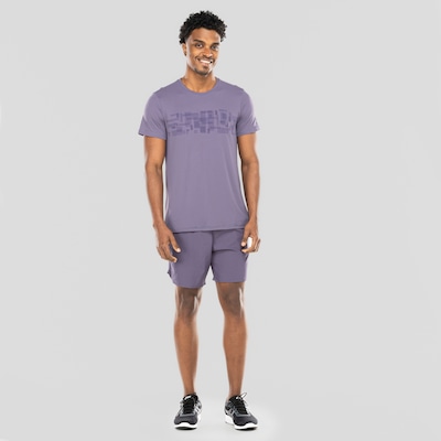 Camiseta Masculina ASICS Manga Curta Estampa Crepe - Foto 4