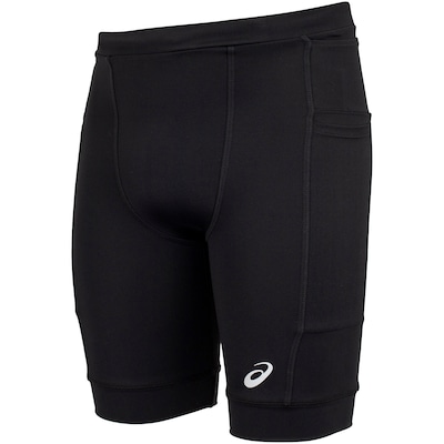 Bermuda ASICS Run Science 5 Bolsos Masculina - Foto 1