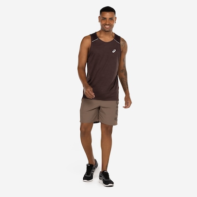 Camiseta Regata Masculina ASICS Mesh Respirável - Foto 4