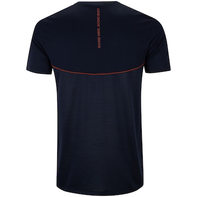 Camiseta Masculina ASICS Manga Curta Mesh Respirável Anti-Odor - Foto 2