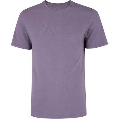 Camiseta Masculina ASICS Manga Curta Meia Malha - Foto 1