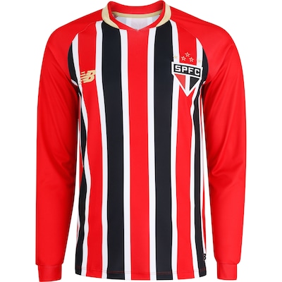Camisa do São Paulo II 25/26 Away Manga Longa New Balance Unisex - Foto 1