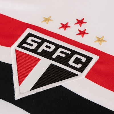 Camisa do São Paulo I 25 New Balance Feminina Torcedora - Foto 3