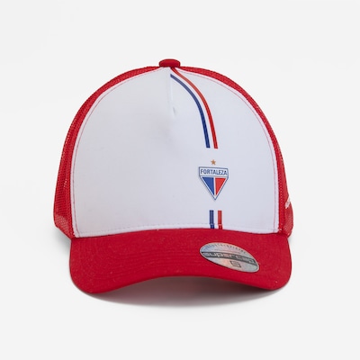 Boné do Fortaleza Aba Curva Supercap Trucker Strapback Adulto - Foto 2