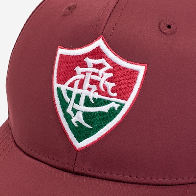 Boné do Fluminense Aba Curva Supercap Snapback Microsantim Adulto - Foto 6