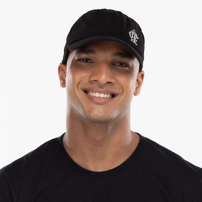 Boné Aba Curva do Flamengo Bordado Snapback Adulto - Foto 5