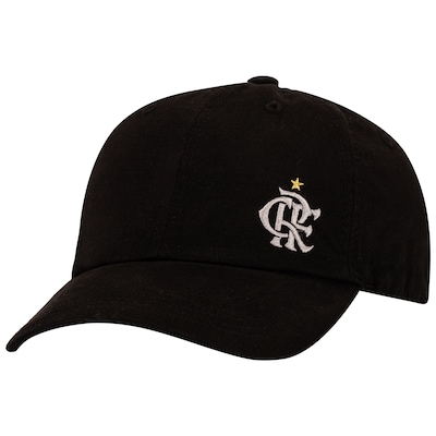 Boné Aba Curva do Flamengo Bordado Snapback Adulto - Foto 2