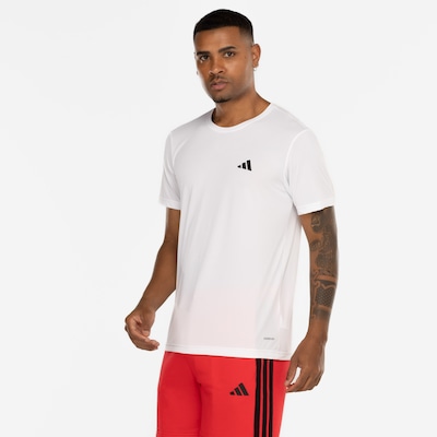 Camiseta Masculina adidas Manga Curta Own The Run Basic - Foto 5