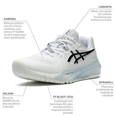 Tênis ASICS Gel-Resolution X Masculino - Foto 2