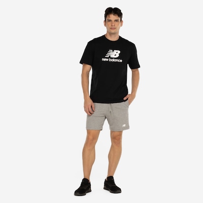 Camiseta Masculina New Balance Manga Curta Essentials - Foto 4