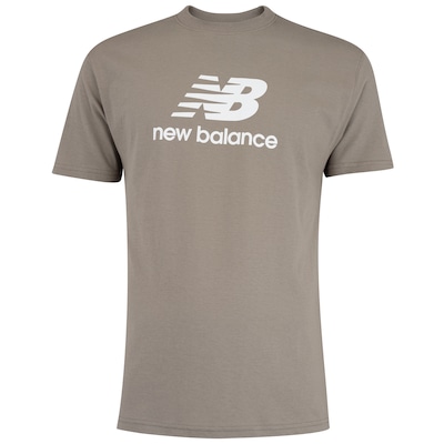 Camiseta Masculina New Balance Manga Curta Essentials - Foto 1