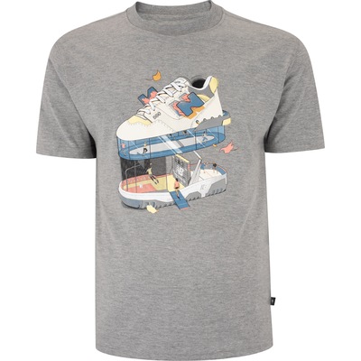 Camiseta Masculina New Balance Manga Curta Fitness Center 550 - Foto 1