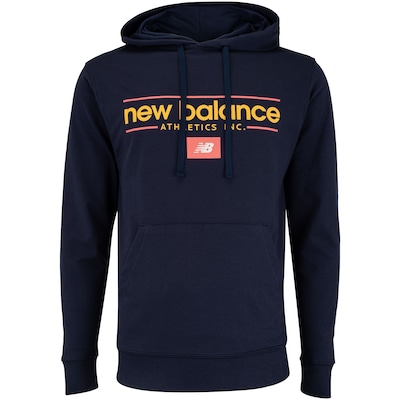 Blusão Masculino New Balance Linear Athletics - Foto 1
