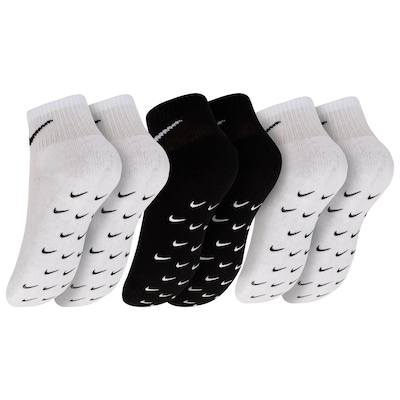 Kit de Meias Nike Gripper Ankle com 3 Pares Infantil - Foto 2
