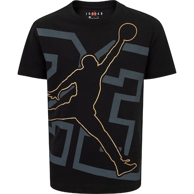 Camiseta Infantil Nike Manga Curta Jordan Jumpman Shin - Foto 1