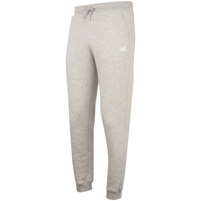 Calça New Balance Felpa Essentials Feminina - Foto 1