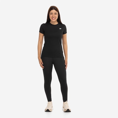 Camiseta Feminina New Balance Manga Curta Sport Essentials - Foto 4