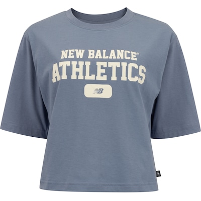 Blusa Cropped Feminina New Balance Heritage - Foto 1