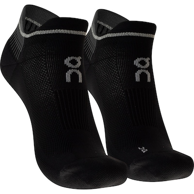 Meia On Running Cano Médio Performance Run Sock Low - Foto 1