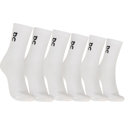 Kit de Meias Cano Longo On Running Logo Sock High 3 Pares - Foto 1