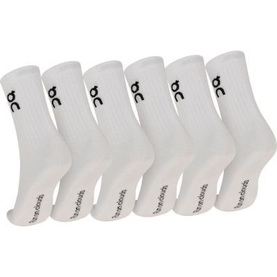 Kit de Meias Cano Longo On Running Logo Sock High 3 Pares - Foto 2