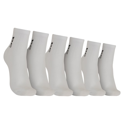 Kit de Meias On Running Cano Médio Logo Sock Mid Adulto 3 pares - Foto 1