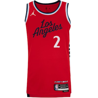 Camiseta Regata Los Angeles Clippers Kawhi Leonard N° 2 Jersey NBA Nike Masculina - Foto 1